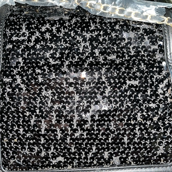 Badgley Mischka Sequin Crossbody Bag NWT - Picture 8 of 10